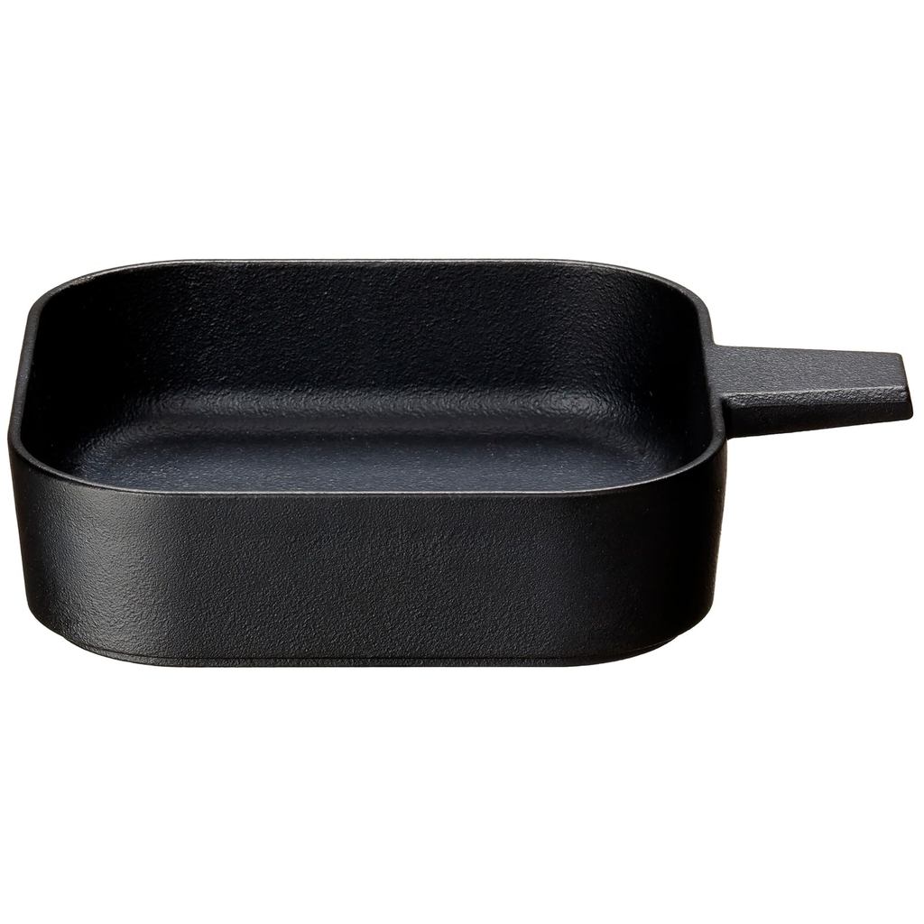 อิชิกากิ อุตสาหกรรม Ishigaki กระทะหล่อเหล็ก ขนาดประมาณ กว้าง 17.2 x ลึก 13.6 x สูง 3.7 ซม. ความจุประ