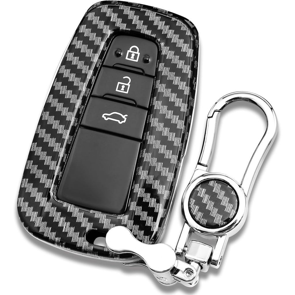 สมาร์ทคีย์ Fob Shell กระเป๋าผู้ถือสําหรับ Toyota Carmy RAV4 C-HR Prius Prime Corolla GT86
