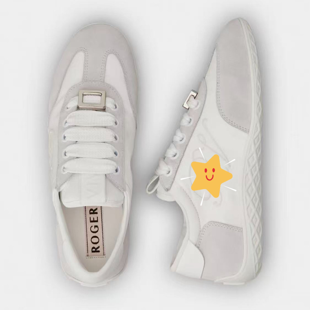 R RV 26ss Diamond Buckle/Square Buckle Casual German Training Shoes รองเท้าลําลองแฟชั่นสบาย