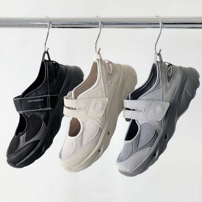 🍬🍬🔥  💯🎯 New Balance NB Breeze รองเท้า Mary Jane ทรงต่ำ สวมใส่สบาย หัวมนทนทานUnisexUnisex