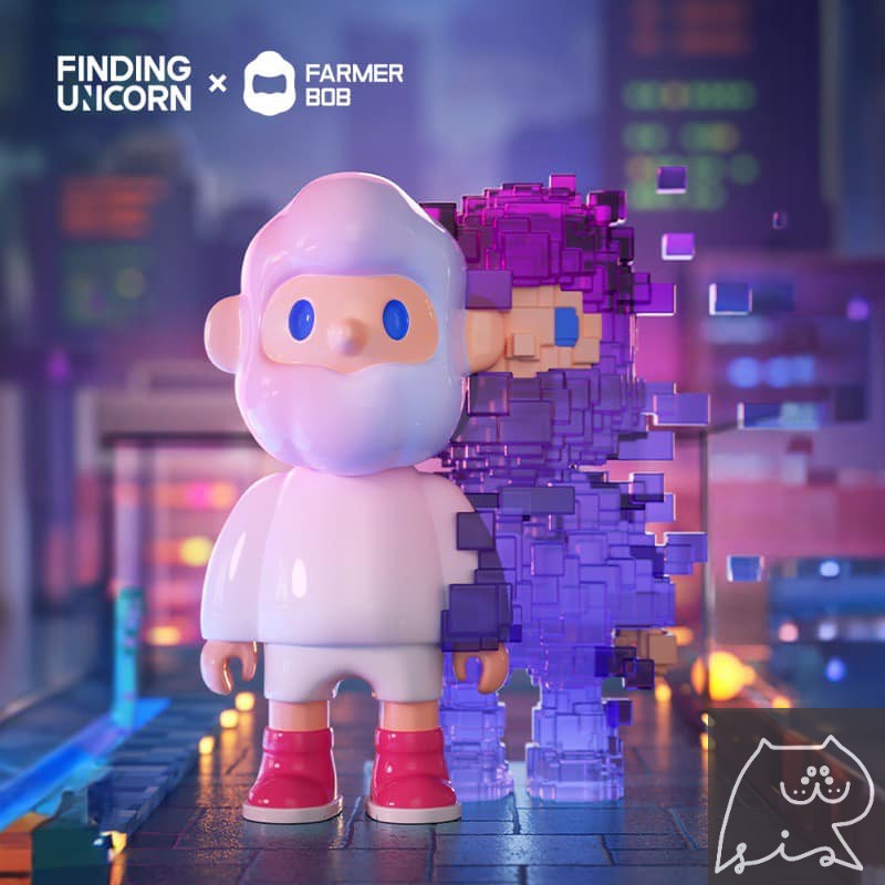 [เลือกตัว] กล่องสุ่ม FINDING UNICORN FARMER BOB Next Generation·Pixel Universe Series Figures เช็คการ์ดไม่แกะซอง ของแท้