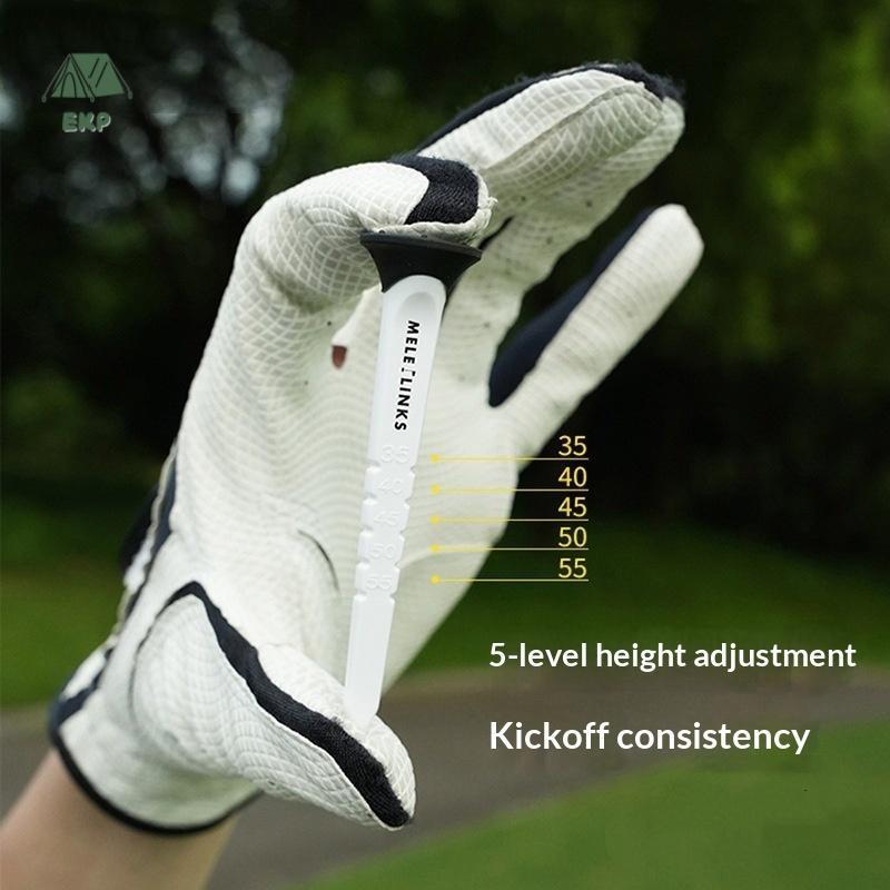 [EKP] 12 ชิ้น 45/79 มม. Golf Scale Tees พลาสติกทนทาน Golf Tees ออกแบบเพื่อเพิ่มประสิทธิภาพ Golf Shot