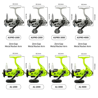 BEARKING RTBLUE A1 รอกหมุน สำหรับตกปลาน้ำเค็มและน้ำจืด Max Drag 12Kg Ratio 5.2:1
