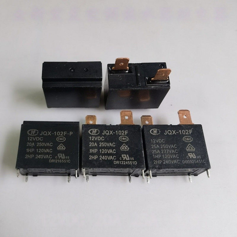 ((1 ชิ้น) ชิ้นส่วนอิเล็กทรอนิกส์ JQX-102F JQX-102F-P 12VDC Macro เครื่องปรับอากาศเครื่องทําน้ําอุ่นร