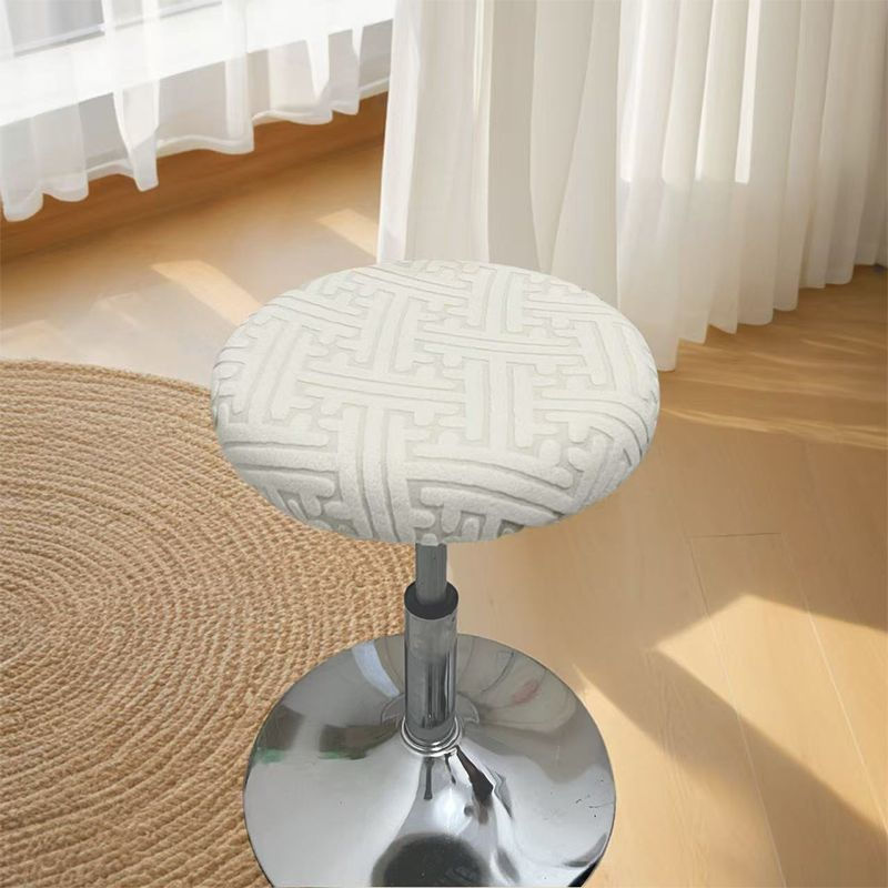 PP Elastic round stool cover, universal round cushion for bar stools, beauty salon swivel chairs, un