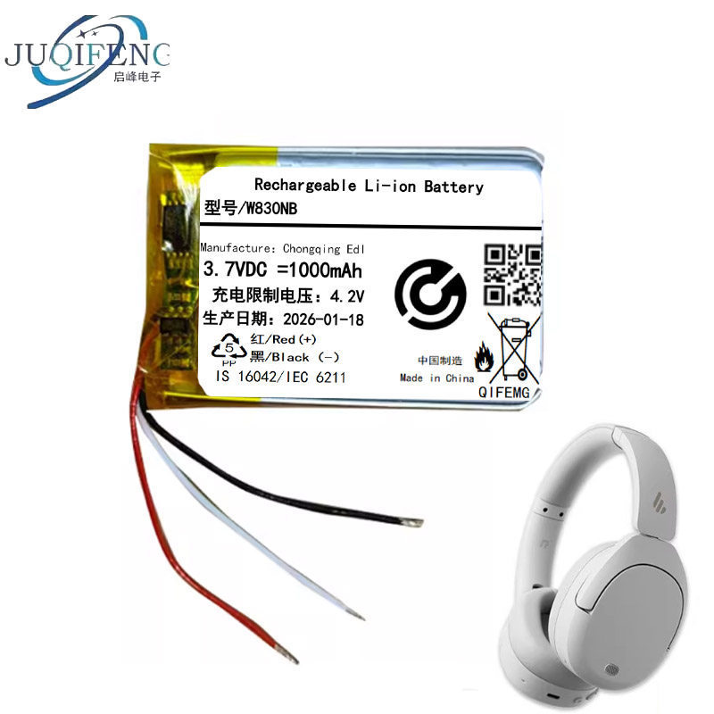 เหมาะสําหรับแบตเตอรี่ทดแทนชุดหูฟัง Edifier W830NB 1,000mAh 3.7V