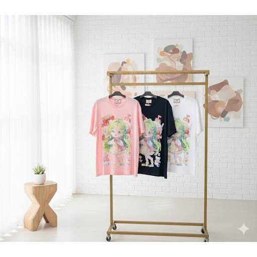 PMK - เสื้อ Zitong ล่าสุด, mecca mote Motif blink เสื้อยืดผู้หญิงผู้ใหญ่