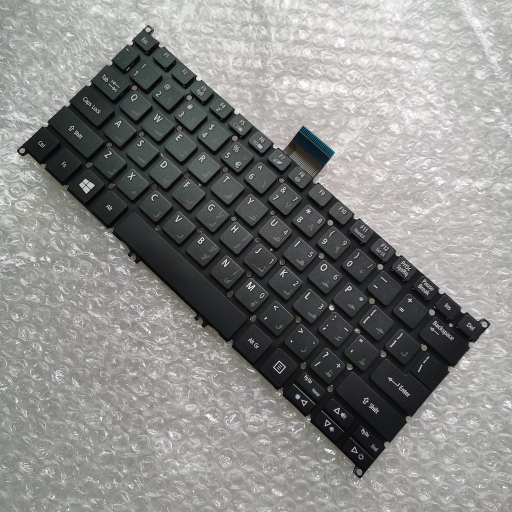 NB1985 สําหรับ ACER ACER V5-121 S3-951 S3-371 S3-391 คีย์บอร์ด AR อาหรับ