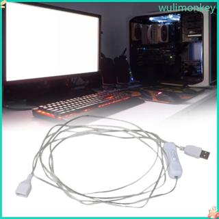 WU สายต่อ USB สําหรับพัดลมไฟ USB ชาร์จด้วยโดยไม่ต้องสลับ