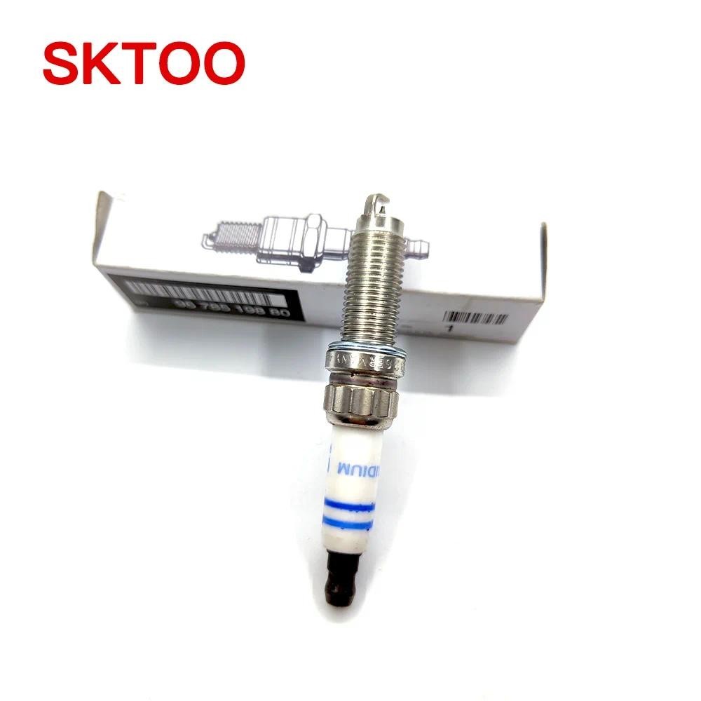 หัวเทียนแท้ใหม่เอี่ยม 4 ชิ้น 5960G4 596092 5960F7 5960L0 สําหรับ Peugeot 508 3008 408 308 308S 2008 