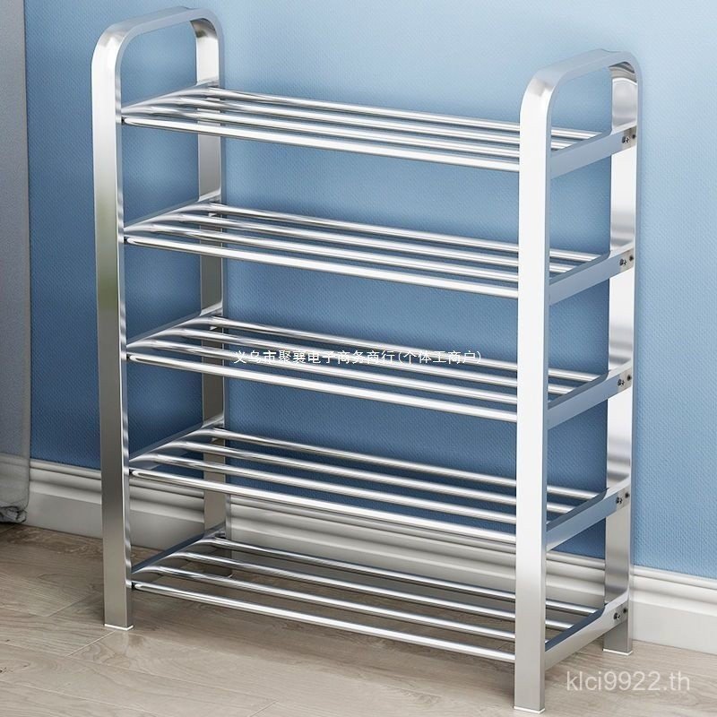 สแตนเลส 304 Simple Doorway Multi-Layer Bold ในร่มกลางแจ้งชั้นวางรองเท้าชั้นเก็บในครัวเรือน Entry ตู้