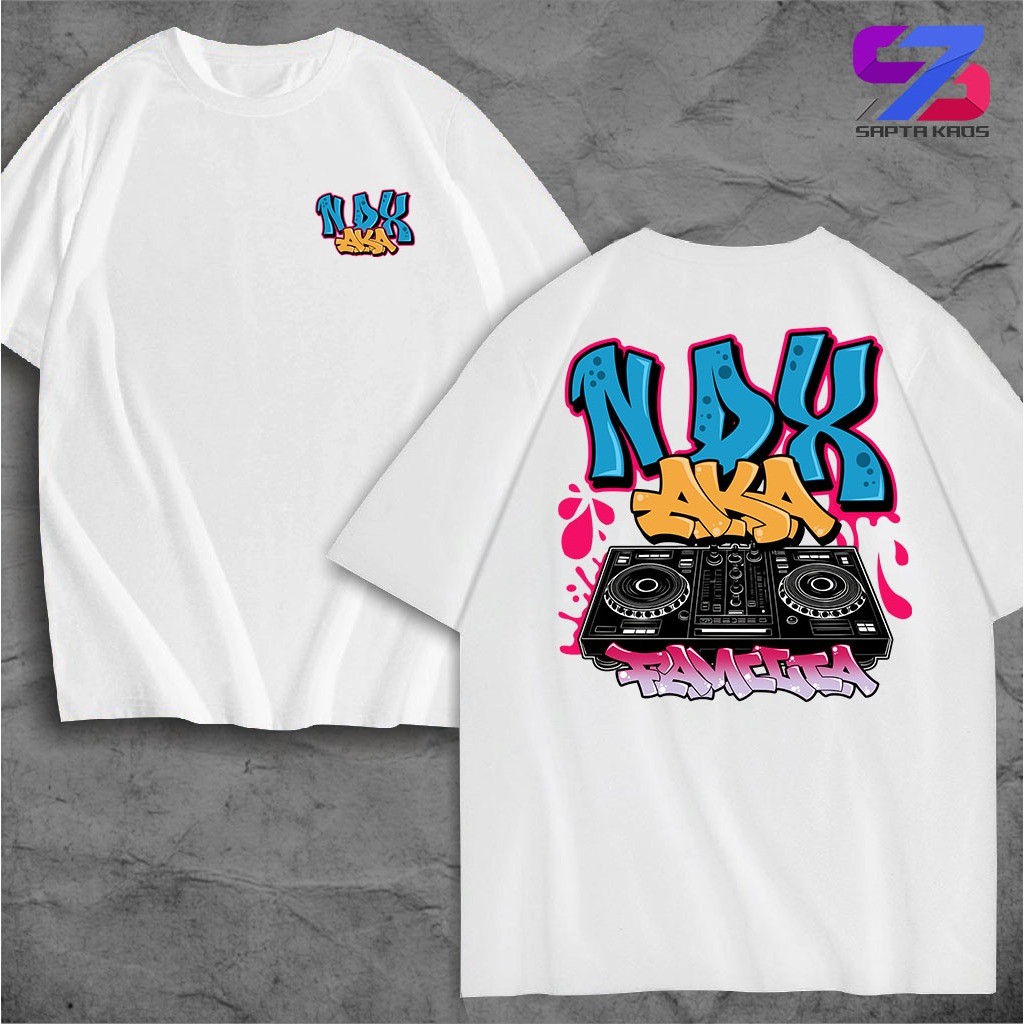 NDX AKA FAMILIA เสื้อยืด NDX AKA TSHIRT NDX AKA - SUITABLE สําหรับผู้ชายและผู้หญิง