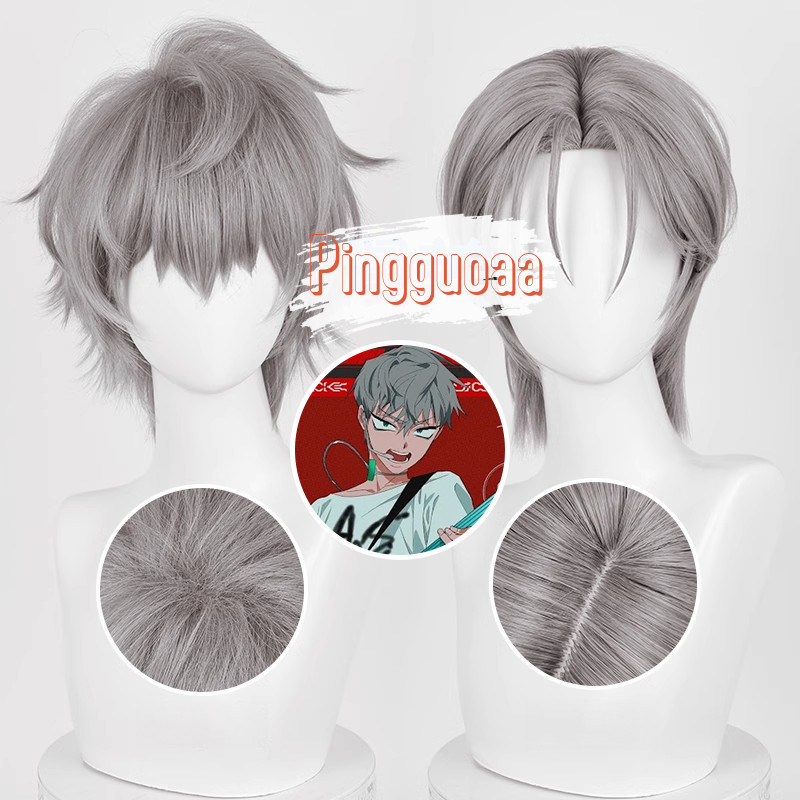 10H 【Manmei】Alien Stage Till Cosplay Wig 30cm Short Heat Resistant Synthetic Wigs