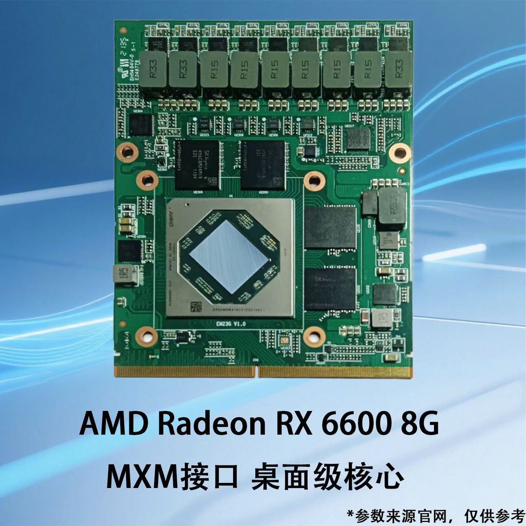 【RX6600 MXM】การ์ดจอ 8G สำหรับเล่น Steam และเกม Esports