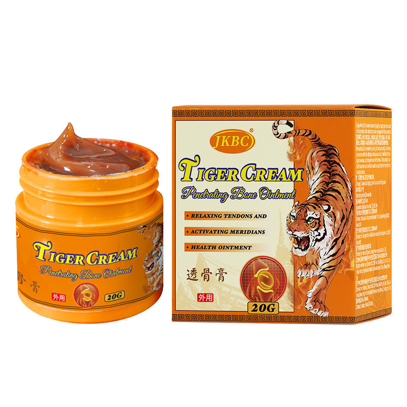 FFT กระดูกครีมใส20กรัมจีนอังกฤษจีนความร้อนร่วมไหล่คอเอวขากล้ามเนื้อเข่าครีมเสือครีม/1.12มะม่วง