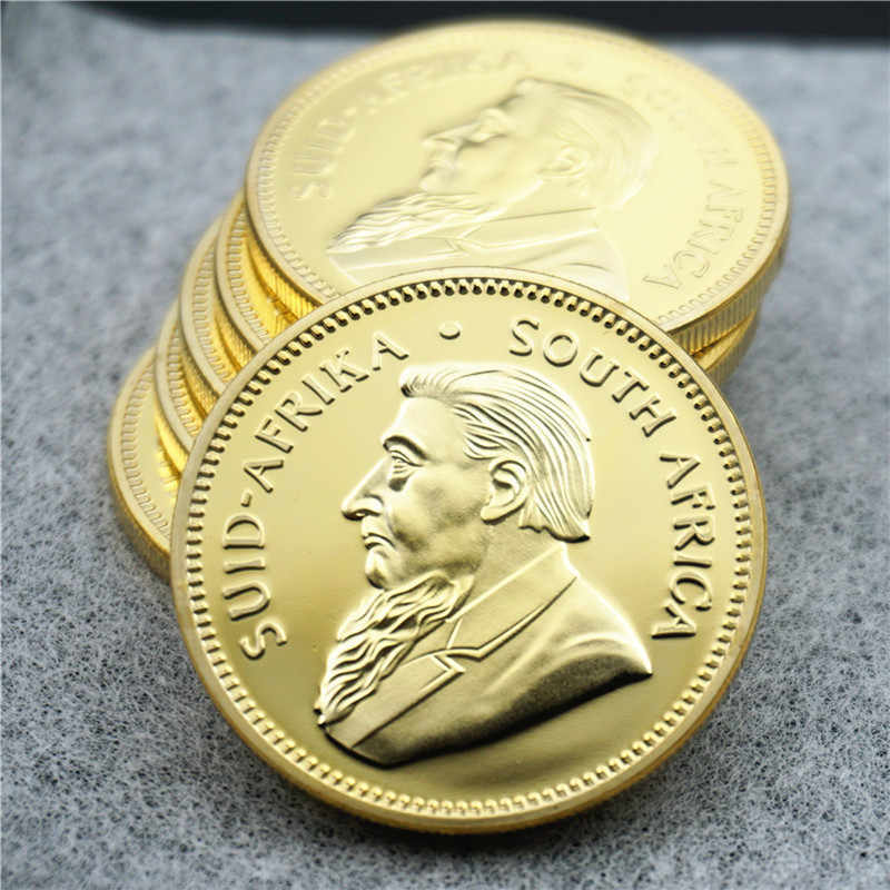 2025 เหรียญที่ระลึก Africa South Africa Krueger เหรียญเงินทอง Presidential เหรียญที่ระลึก 1.12 PTLP