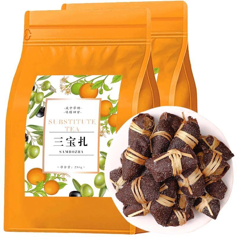 ใหม่สําหรับปี 2026 Guangdong Xinhui Specialty Authentic Xinhui Sanbaozha Health Tea Salty Olive Hezh
