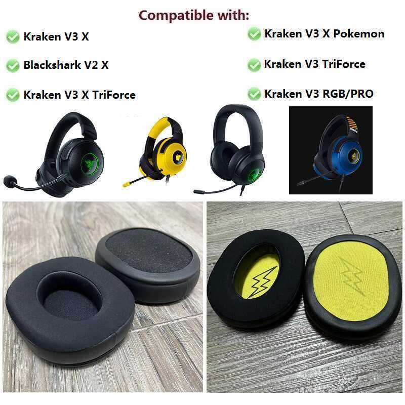 Original หูฟังเหมาะสําหรับ Razer North Sea Monster V3x/V3/V3 RGB Phantom สี/V3 PRO Professional รุ่น