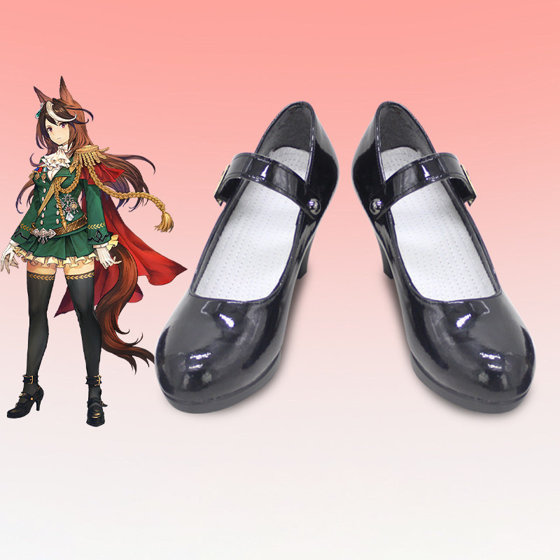 Uma Musume Pretty Derby Symboli Rudolf Emperor Battle Outfit Cosplay Shoes Anime Game Character Boot