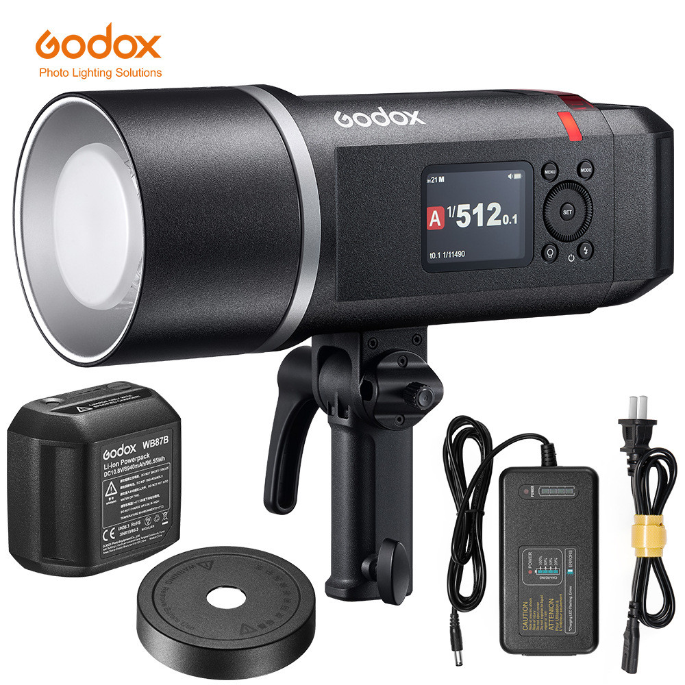 Spot Goods#godox Shenniu AD600BM II Second generation outdoor shooting light40W High-power modeling 