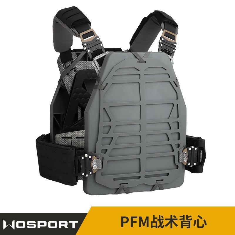 WOSPORT PFM SS2.0 เสื้อกั๊กน้ำหนักเบาทดยออกแบบพิเศษ มีเชือกและเข็มขัด