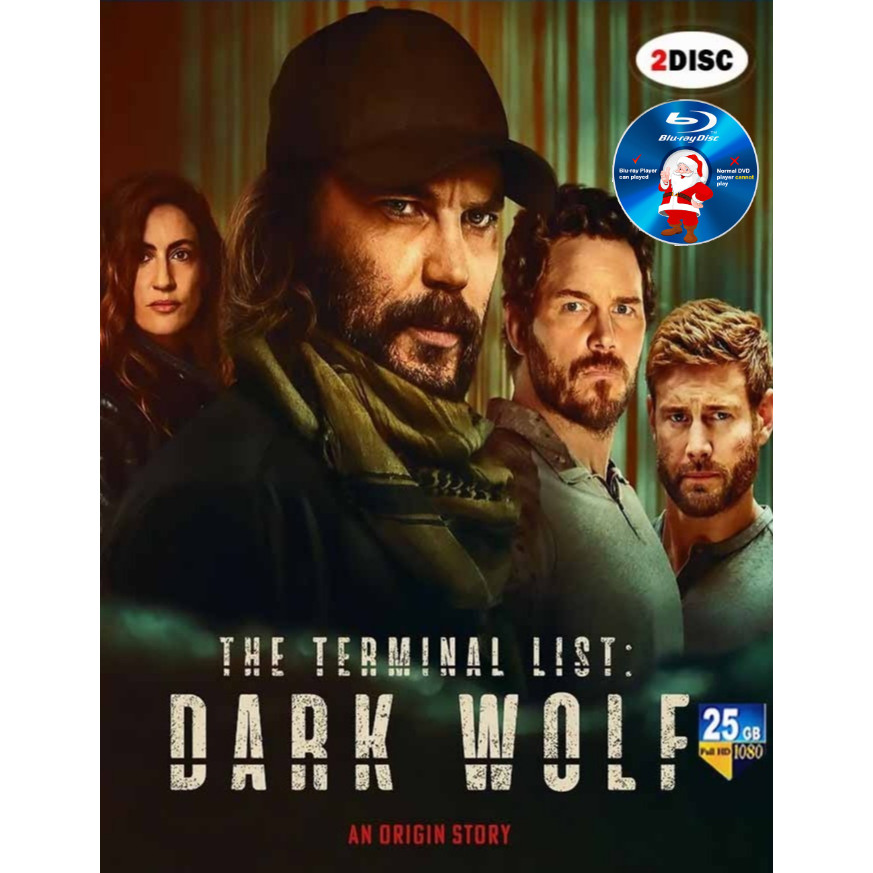 E-BLURAY TV SERIES The Terminal List: Dark Wolf (TV Series 2025) 2DISC Taylor Kitsch / Chris Pratt