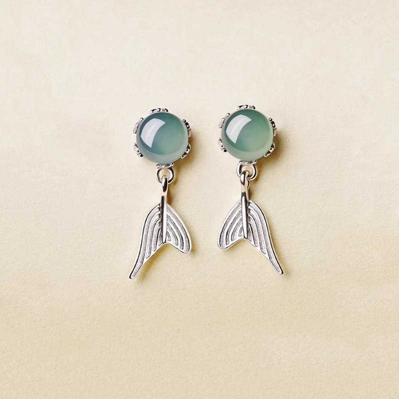 Nereid Earrings ต่างหูเงินแท้ S925 [MERCELO]