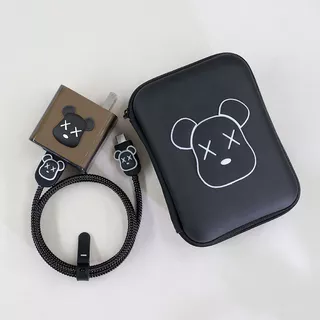 Reno 15 Pro Charger Protector 80W Oppo Reno15 5g PRO Max ชาร์จกระเป๋าเก็บสายทนทาน USB Type C Winder เชือกนุ่ม Anti-Breaking แขนการ์ตูน