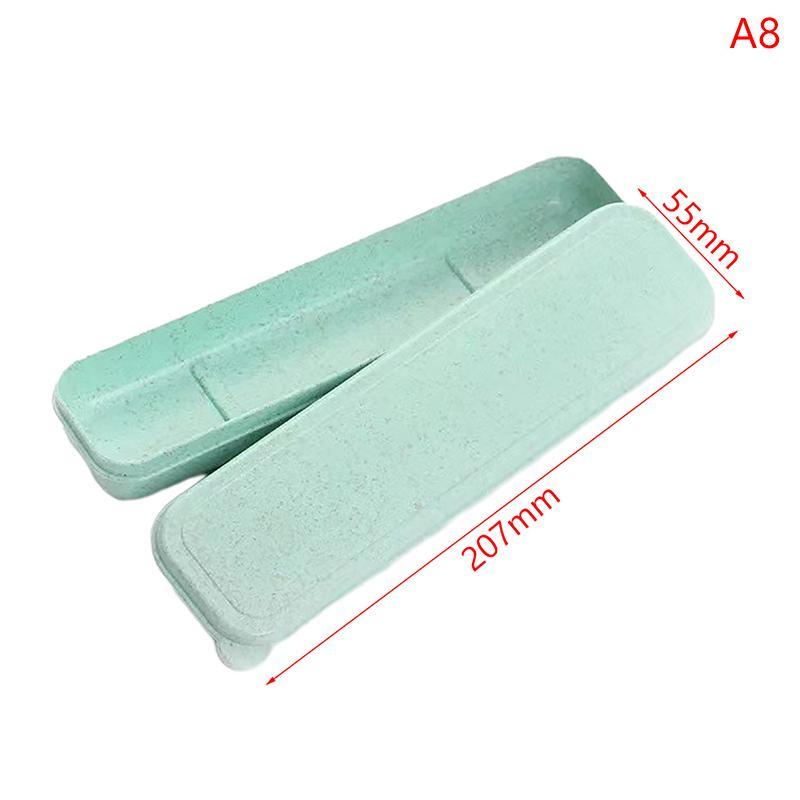 [bigdeals365] ใหม่ พร้อมส่ง กล่องเก็บช้อนส้อม แบบใส ใช้ซ้ําได้ สําหรับเดินทาง ใช้ในบ้าน โรงเรียน