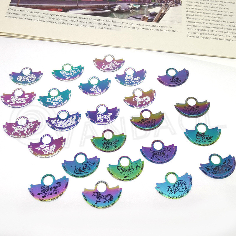 อุปกรณ์เสริมนาฬิกา Seiko Patch NH35 ถึง 4R35B Movement Zodiac Series ค้อนอัตโนมัติ Symphony Patch