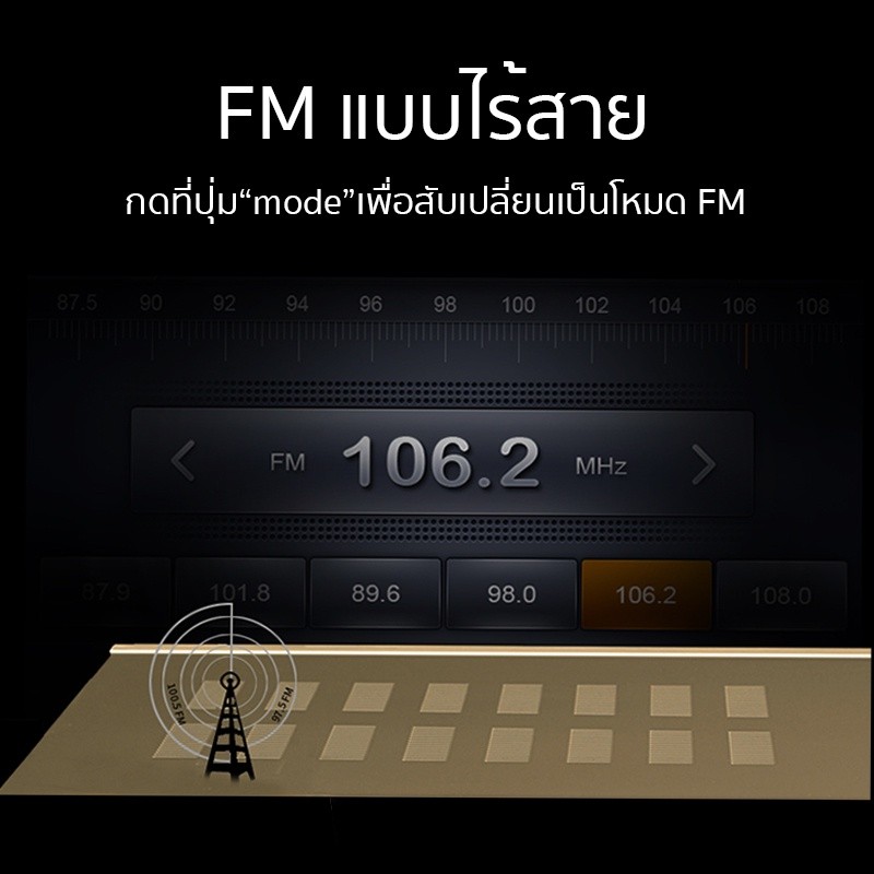 ส่งจากไทย เครื่องขยายเสียง 600W แอมป์จิ๋ว สเตอริโอHIFI ไร้สายบลูทู ธ วิทยุ FM amplifier - รูปที่ 2