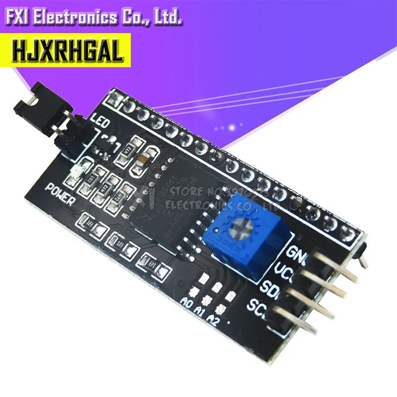 5pcs 1602 2004 LCD อะแดปเตอร์แผ่น IIC,I2C / อินเทอร์เฟซ lcd1602 I2C อะแดปเตอร์ LCD ขายร้อน