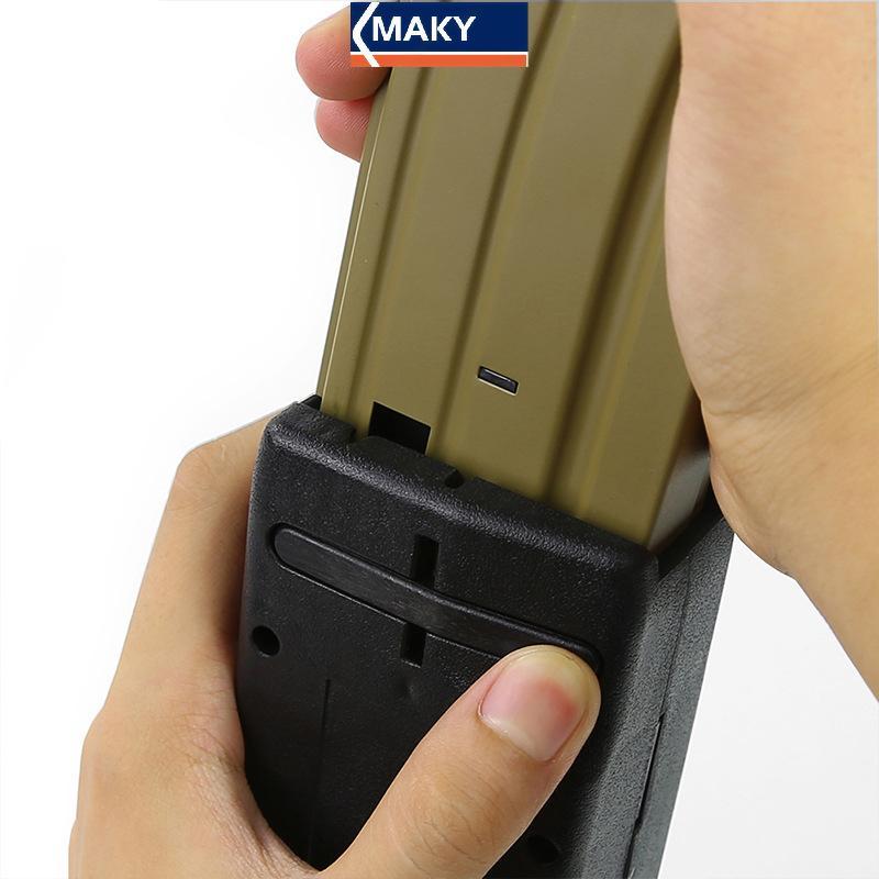 MAKY อุปกรณ์ ใหม่ Hand ดําเนินการ Speed Loader Paintball M4 Qui Loader นิตยสารกระเป๋าอุปกรณ์เสริม TH