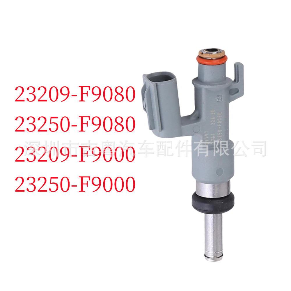 23209-F9080 เหมาะสําหรับ Toyota Lexus หัวฉีดน้ํามันเชื้อเพลิง 23209-F9080 23250-F9080 โรงงานพร้อมสต็