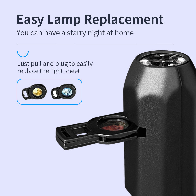 [จัดส่งวันนี้]โคมไฟดวงจันทร์ โปรเจคเตอร์เปลี่ยนลายท้องฟ้าได้ ชาร์จ USB ไฟตกแต่งสร้างบรรยากาศสุดคิ้วท์ L88 - รูปที่ 6