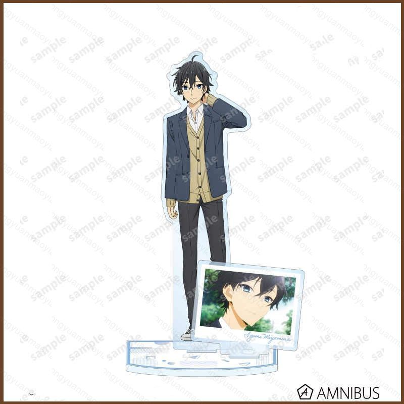 ZY2 Hori san ถึง Miyamura kun horimiya Hori Kyoko Miyamura Izumi อะคริลิคป้าย UP รูปของเล่นขาตั้งแผ่
