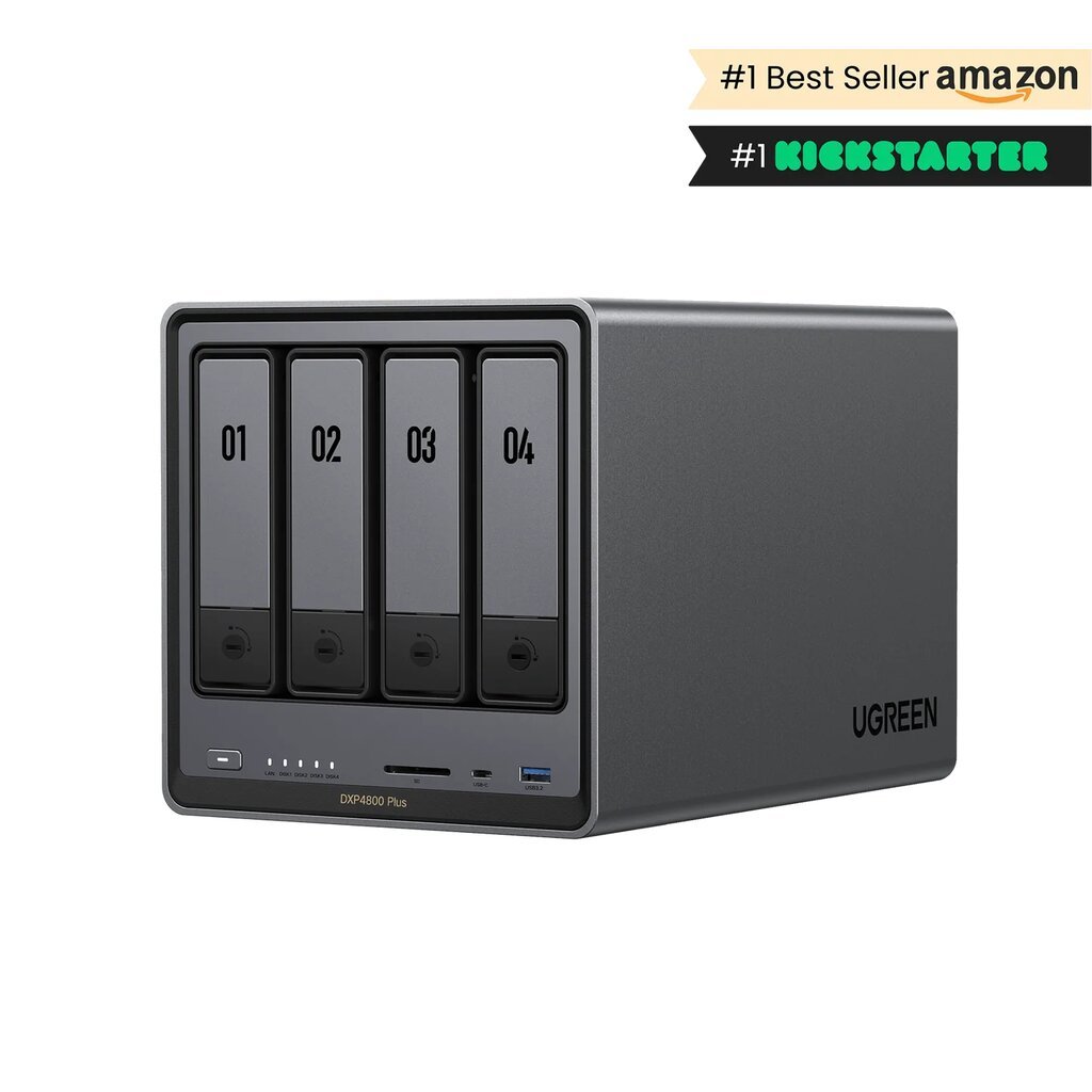 UGREEN NASync DXP4800 Plus (4-Bay 10GbE NAS) ประกันไทย 2 ปี (ไม่รวม HDD)