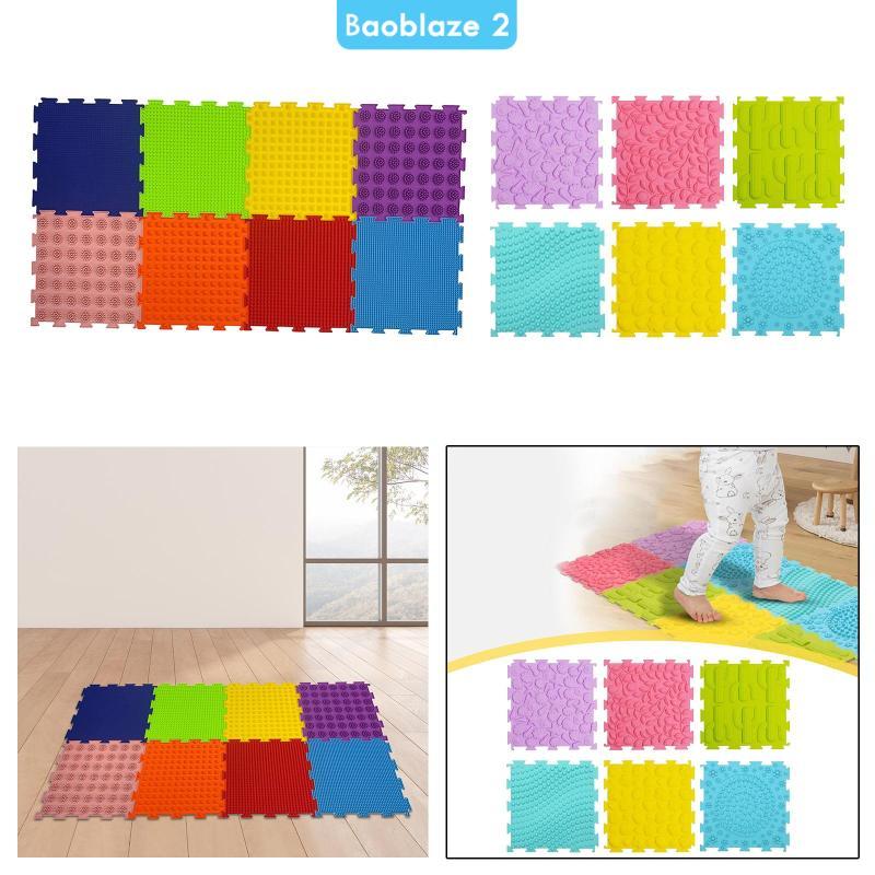 [baoblaze2] Massage Sensory Puzzle Mat เสื่อนวดพื้น Sensory Floors Mat สําหรับห้องเด็ก