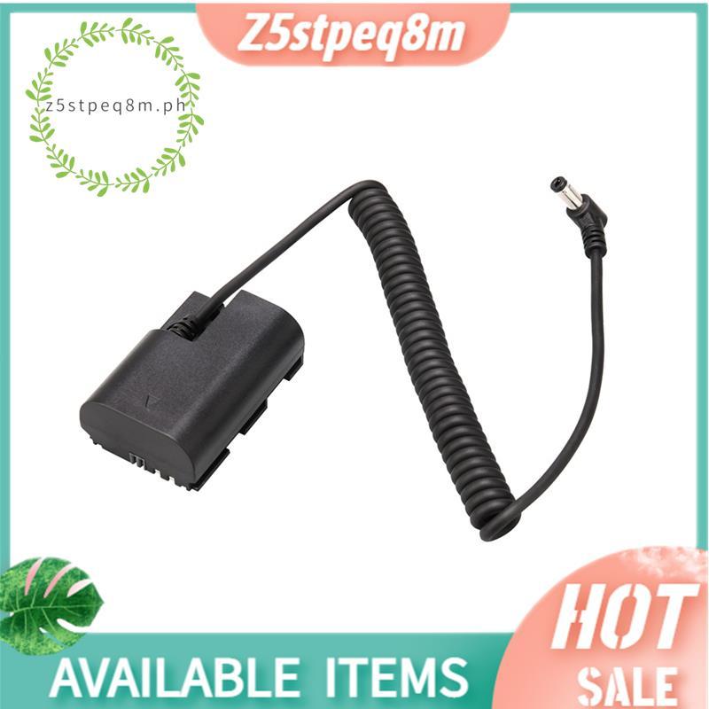 D-TAP ถึง LP-E6NH Coiled สายไฟ Dummy แบตเตอรี่สําหรับ R5/R5 C/R6/R7/R/5D II/III/IV/6D II/7D II/60D-4