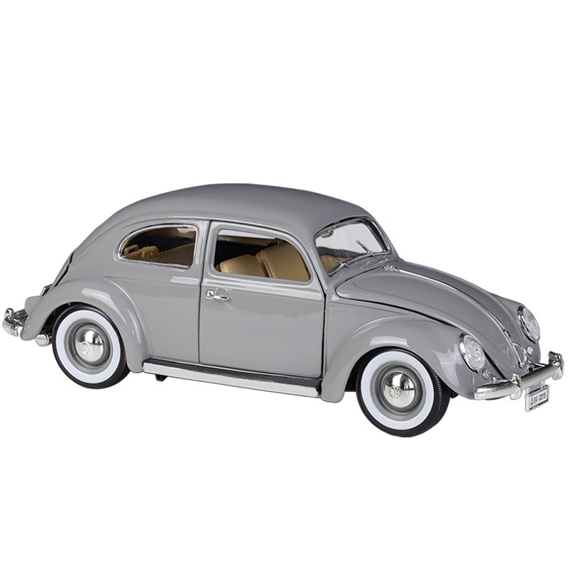 1: 18 Volkswagen Beetle 1955 VW Kafer Beetle จําลองรถรุ่นผลิตภัณฑ์สําเร็จรูป