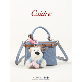 กระเป๋าเดินทางดีนิม ลายผ้าใบ สไตล์น่ารักเหมือนลูกสุนัข ใช้งา…