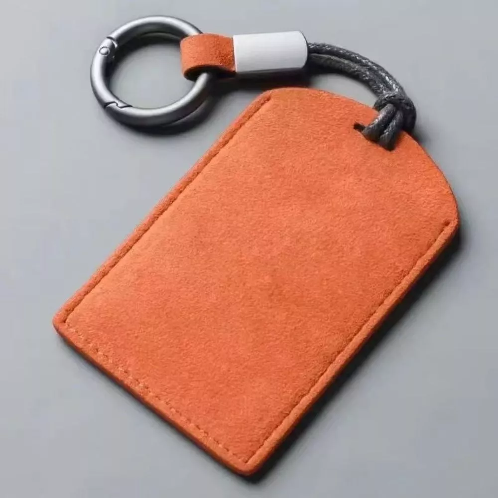 IMIHAN1 รถ NFC Card Holder,มินิหนังแท้Key Cover,Light Luxury License NFC PVC Card Cover Flip Suede Coverอุปกรณ์เสริมอัตโนมัติ thumbnail 7