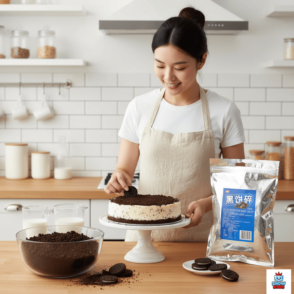 【ยกลัง/20ถุง】ถุงละ600g โอรีโอชิ้นบด Oreo Crumbs คุกกี้ชิ้นบด รสดั้งเดิม รสมัทฉะ รสซากุระ รสคาราเมล