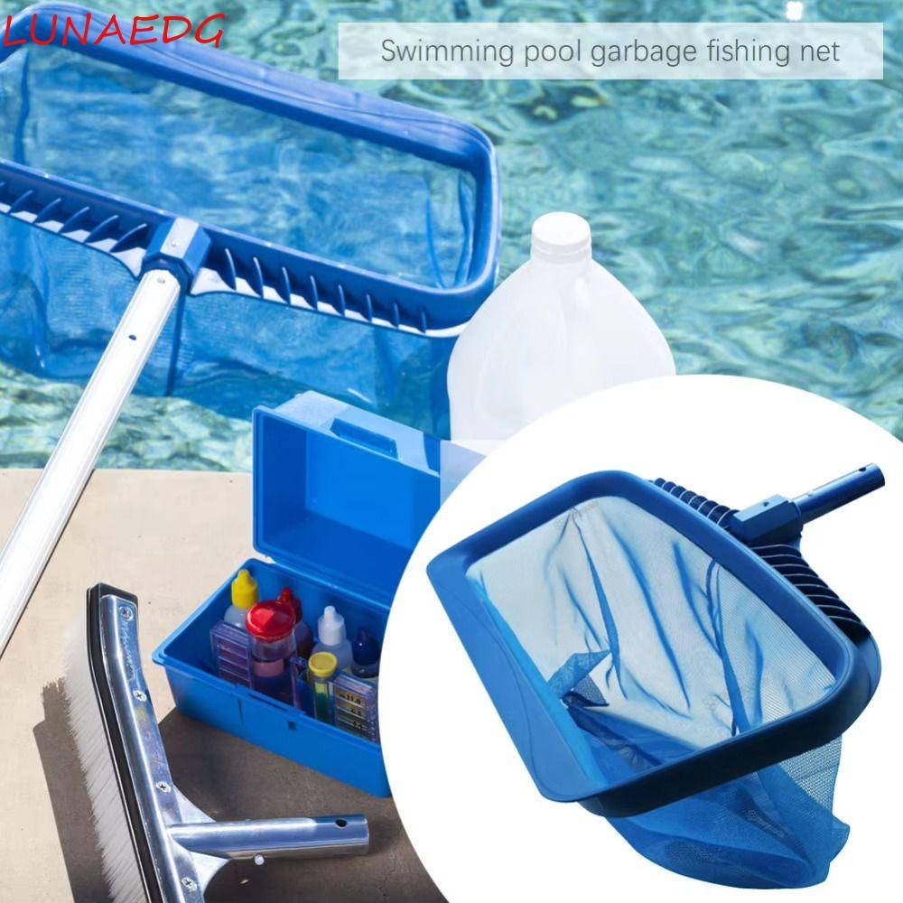 LUNAEDGE Pool Net แบบไร้เสา ตักใบไม้ในสระ ความจุขนาดใหญ่พร้อมกรอบเสริม สระว่ายน้ำ ราคา ถูกที่สุด ดีลบีเคเค รูปภาพหลัก