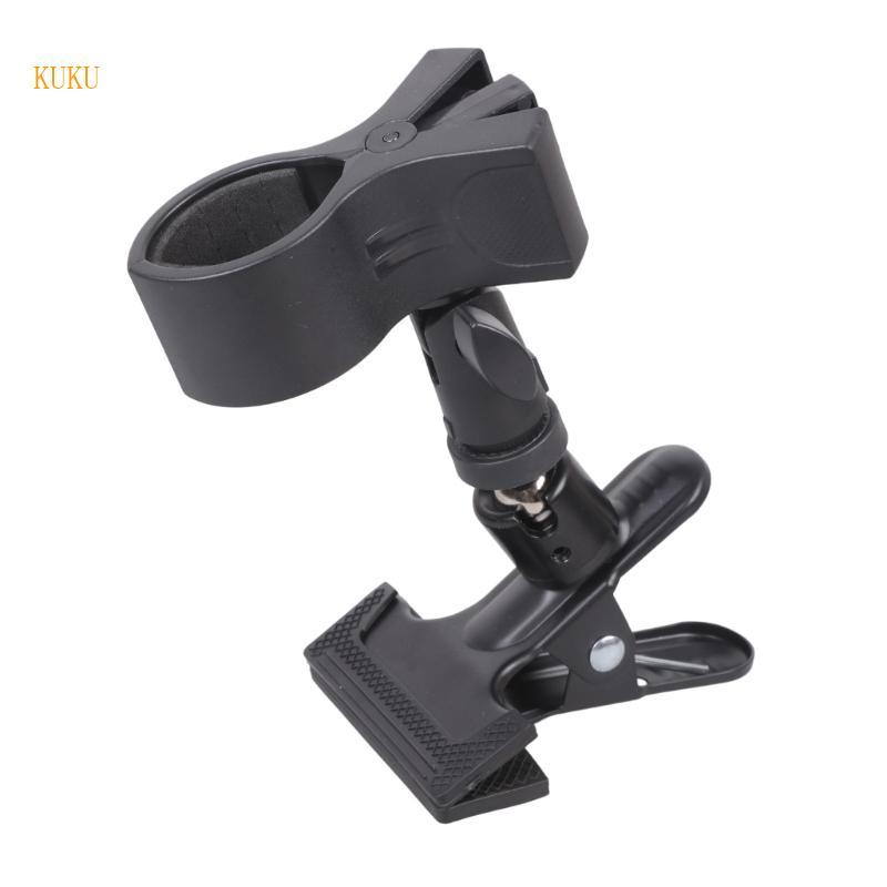 KU* ที่วางไดร์เป่าผมแบบหมุนได้พร้อมที่หนีบโลหะแบบปรับได้ 360 องศาโต๊ะ Mount Table Secure Gripping Sp