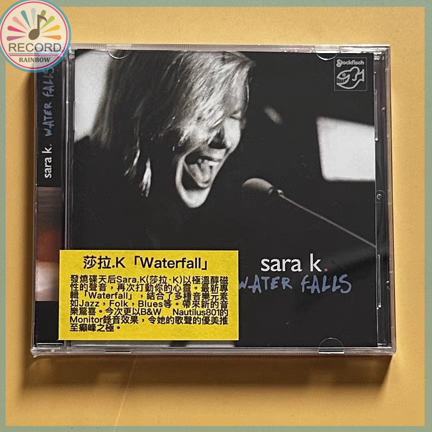 Stockfissch Sara K Water Falls CD Album [ปิดผนึก] QBMY ใหม่เอี่ยม