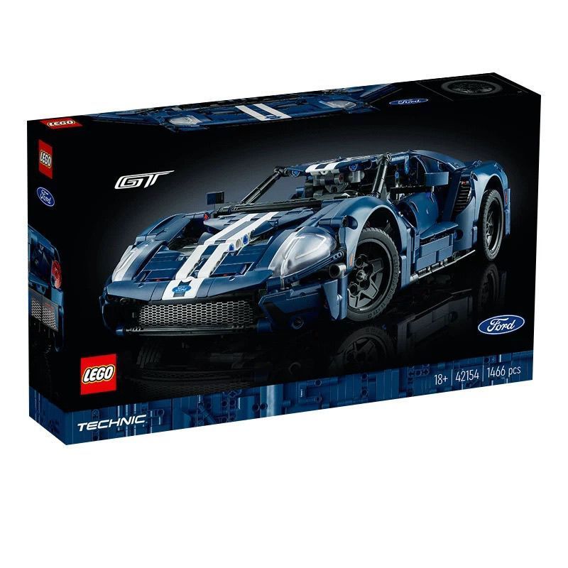 LEGO42154 Lego Mechanical Set 42154 Ford GT Sports Car Model Building Blocks ประกอบของเล่น