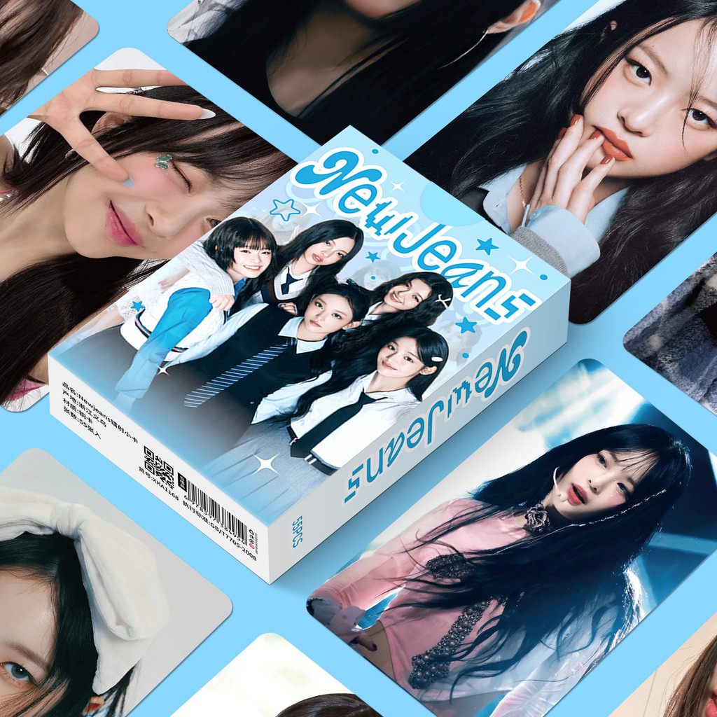 50-124pcs NJ Laser Hologram Lomo Cards 2nd Anniversary How Sweet Album Photocards BUNIES CAMP CLUB H