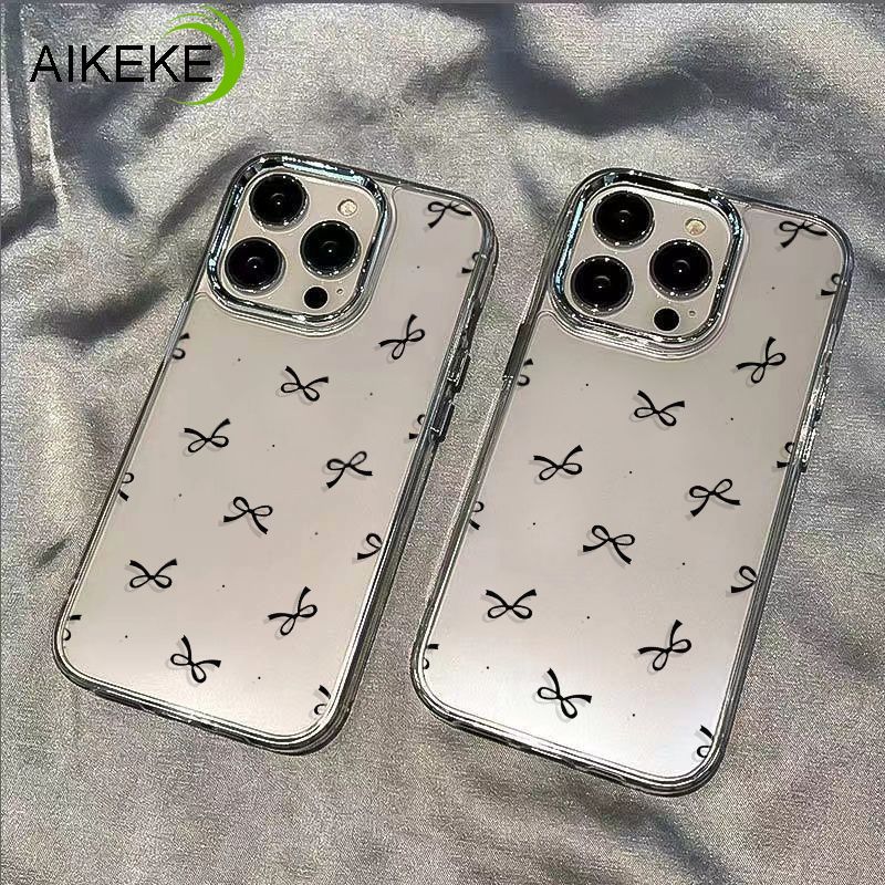 Elegant Bowknot ชุบเคสโทรศัพท์สําหรับ IQOO Z10 Lite Z9 Turbo Plus Z9S Pro Z9X Z5X Z3 Z1 U5 U5X U5E U