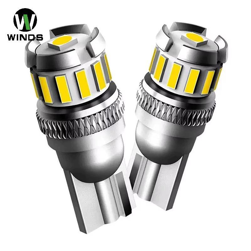 ODS 2 ชิ้น 194 158 168 หลอดไฟ LED ไฟ Canbus 6500 พันสีขาว T10 W5W หลอดไฟ LED 2825 สําหรับภายในรถ Tru